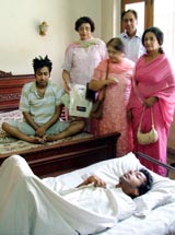 Members of ASHI with Vicky and Ashu in Ludhiana 